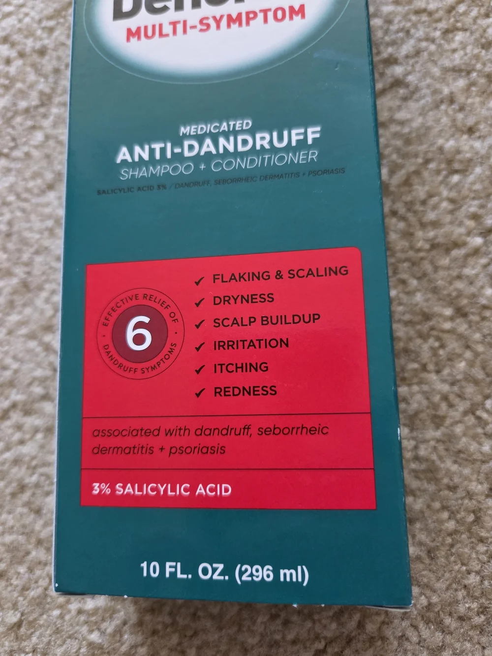 Denorex Extra Strength Medicated Dandruff Shampoo and Conditioner 10 FL OZ NEW